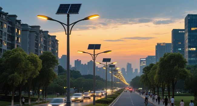 solar street lights
